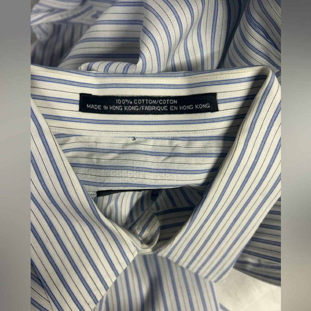 Hugo Boss - Men's Striped Button-Down Shirt - Picture 2 of 8